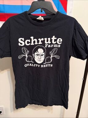 Schrute Farms Graphic Tee - Black - The Office